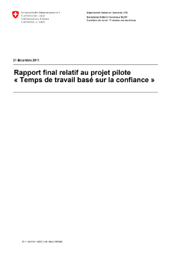 Rapport final relatif au projet pilote « Temps de travail basé sur la confiance »-1